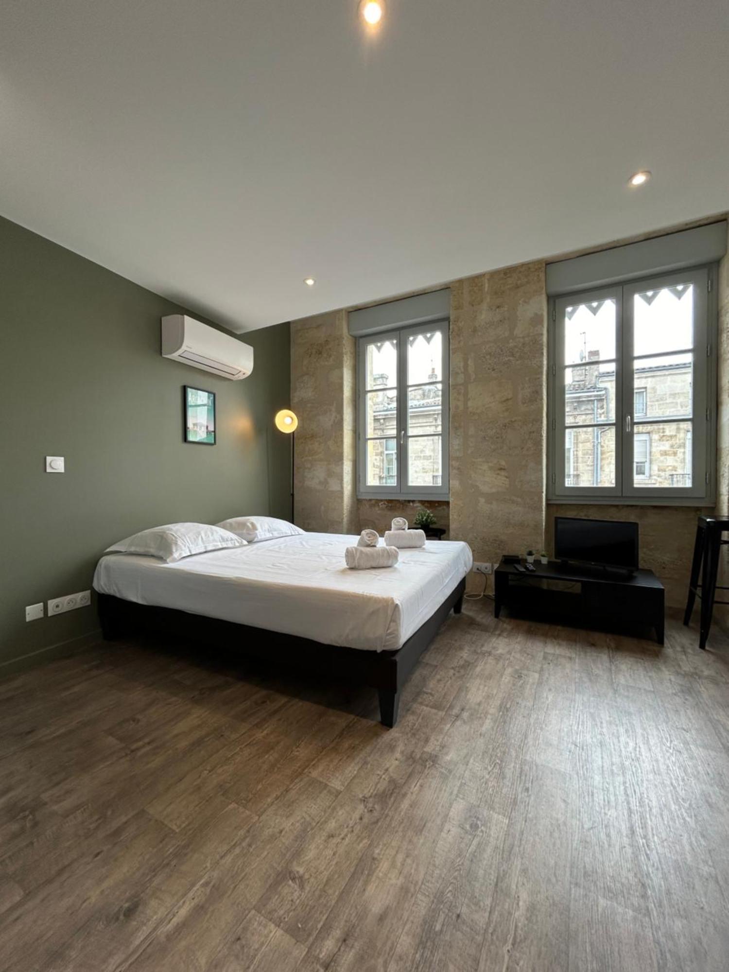Studio Lumineux Avec Climatisation Pour 2 Personnes Bordeaux Eksteriør bilde