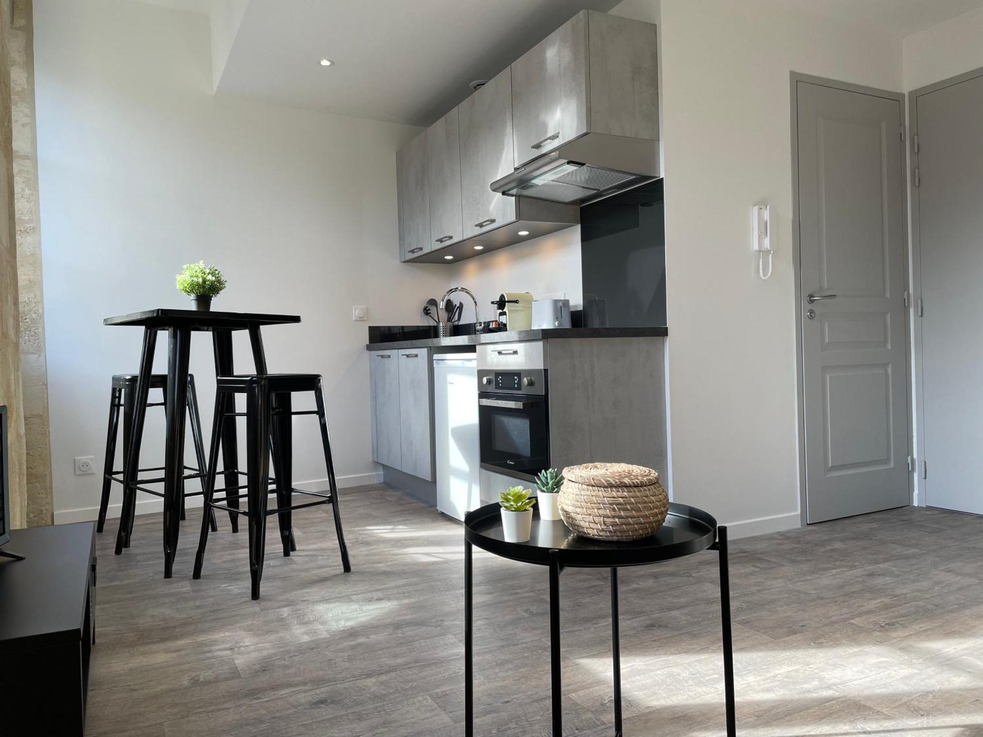 Studio Lumineux Avec Climatisation Pour 2 Personnes Bordeaux Eksteriør bilde